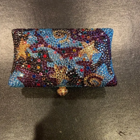 Crystal evening purse